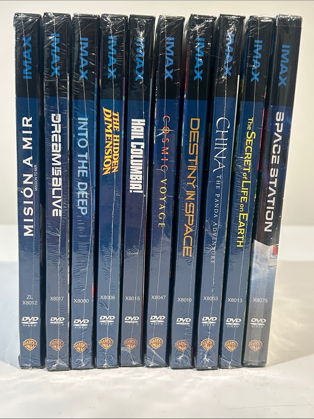 Lot of 10 Sealed IMAX DVD’s